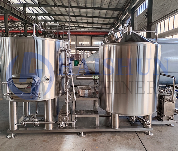 600L hand mixing brewhouse 