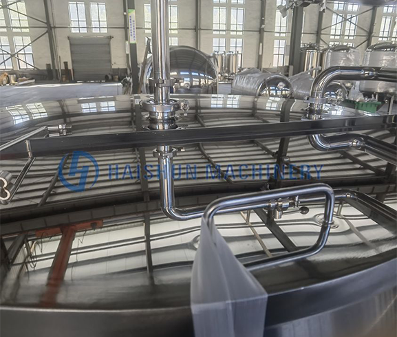 1BBL brewhouse with no heating system