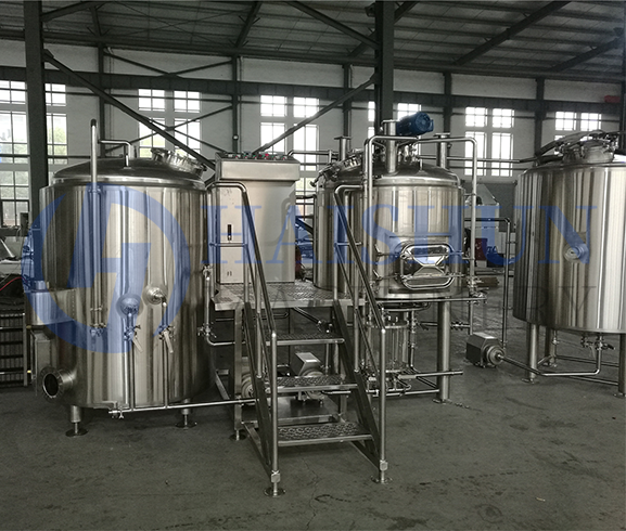 600L 2-vessels Brewhouse with gas heating