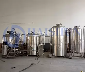 1800L brew system gas burned