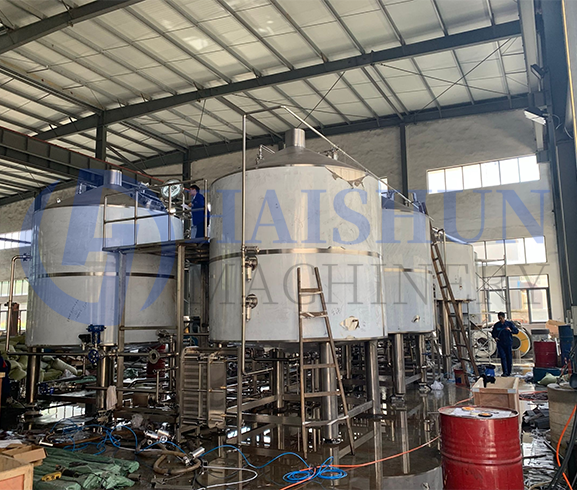 ​4-Vessels Professional brewing project