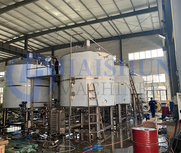 ​4-Vessels Professional brewing project