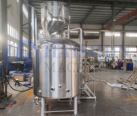 7BBL Brewhouse with hopper