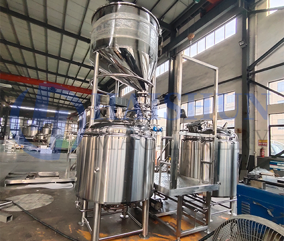 800L Brewhouse with hopper