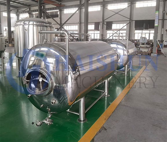 Horizontal brite tanks