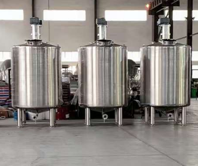 5000L Stainless Steel Mixing Tank is exported to Russia, will be used for paint 