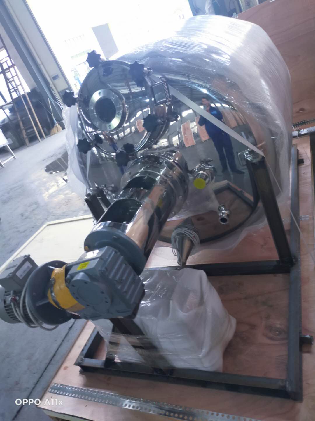 Customized Size Mixing Tank With Anchor SCRAPER Mixer