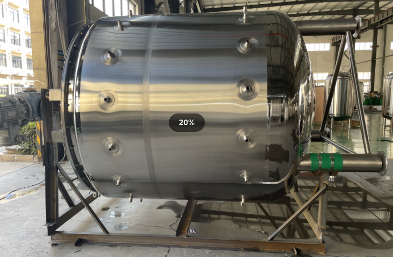 Customized size SS PROPELLER mixing tank