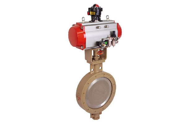 D730W Three Eccentric Butterfly Valve