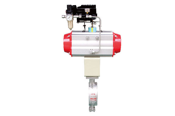 D710E high-performance eccentric butterfly valve