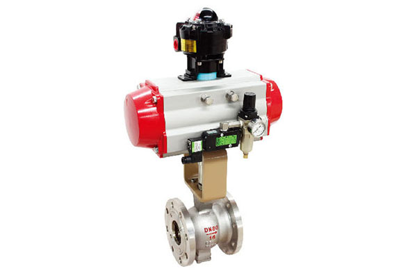 Q330V V-shaped ball valve