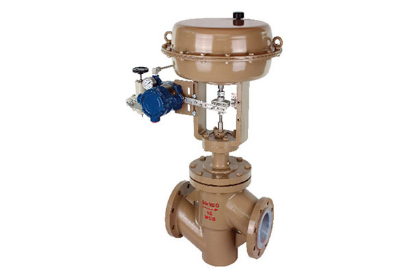 T211F single seat fluorine lined control valve