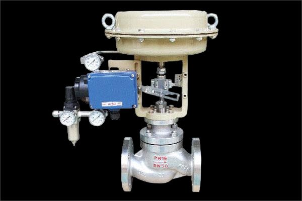 T213P sleeve guided single seat control valve