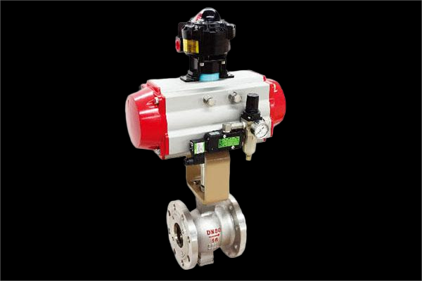 Q330V V-shaped ball valve